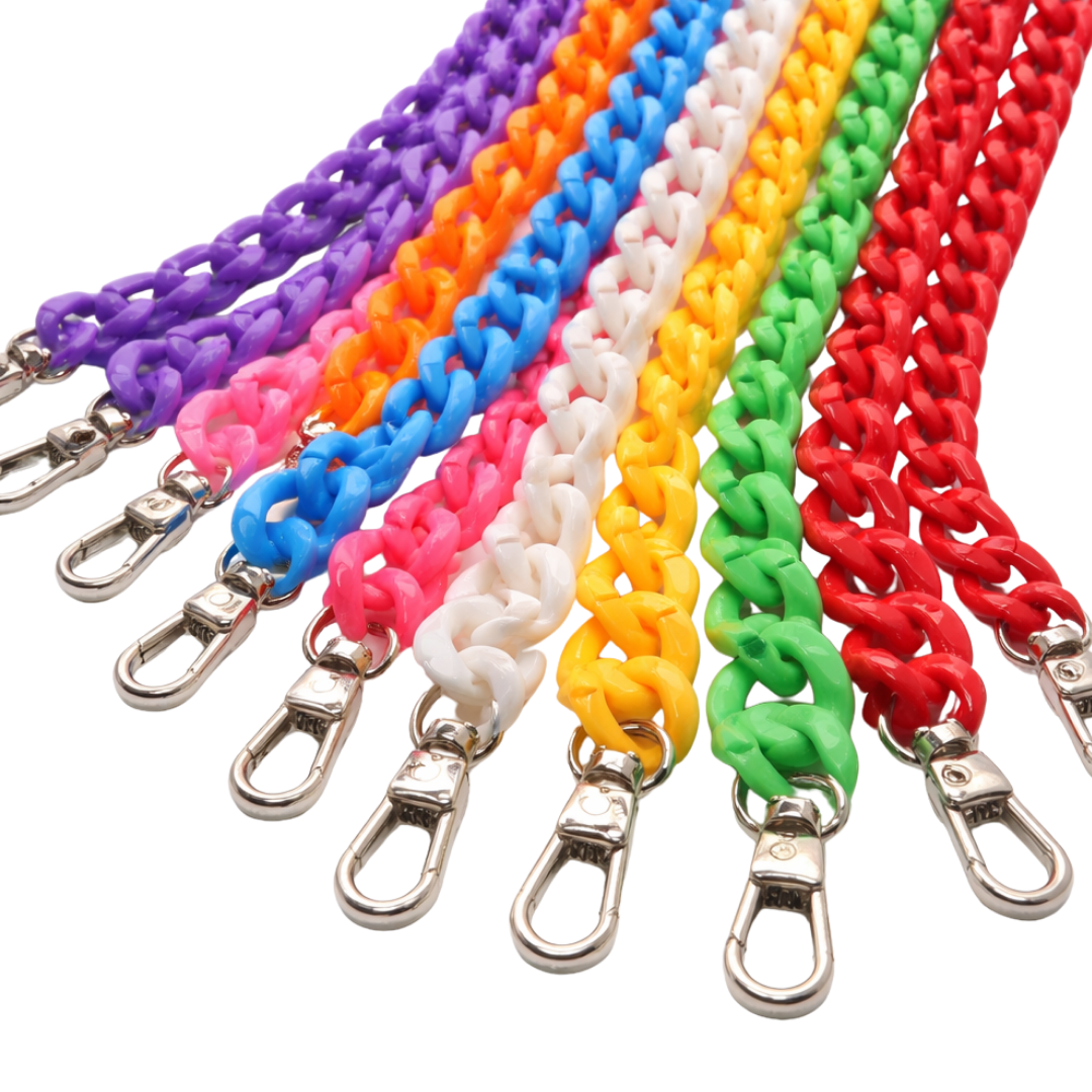 Set di 9 catene + Fettuccia in cotone elastica Dahlia