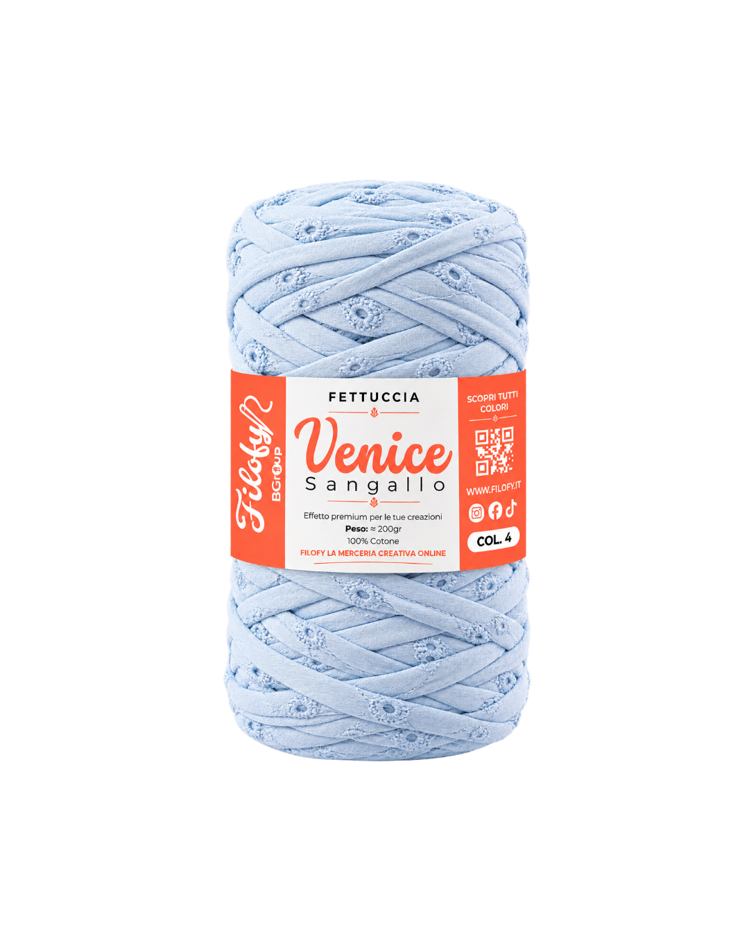 Fettuccia Venice Sangallo 100% Cotone 400g