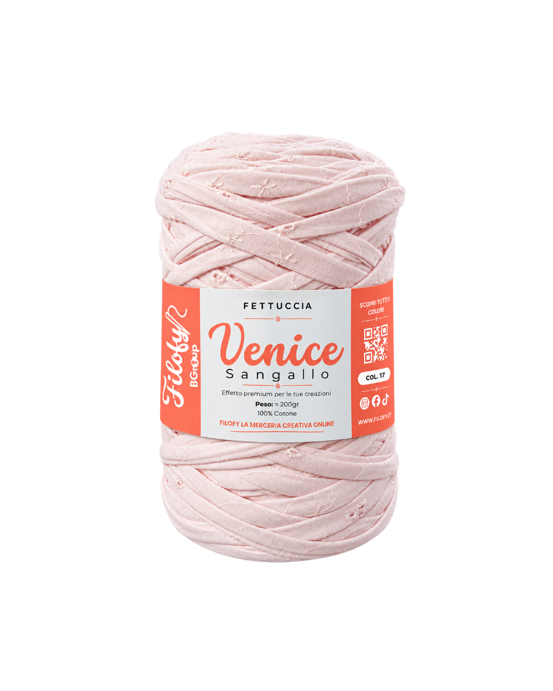Fettuccia Venice Sangallo 100% Cotone 400g
