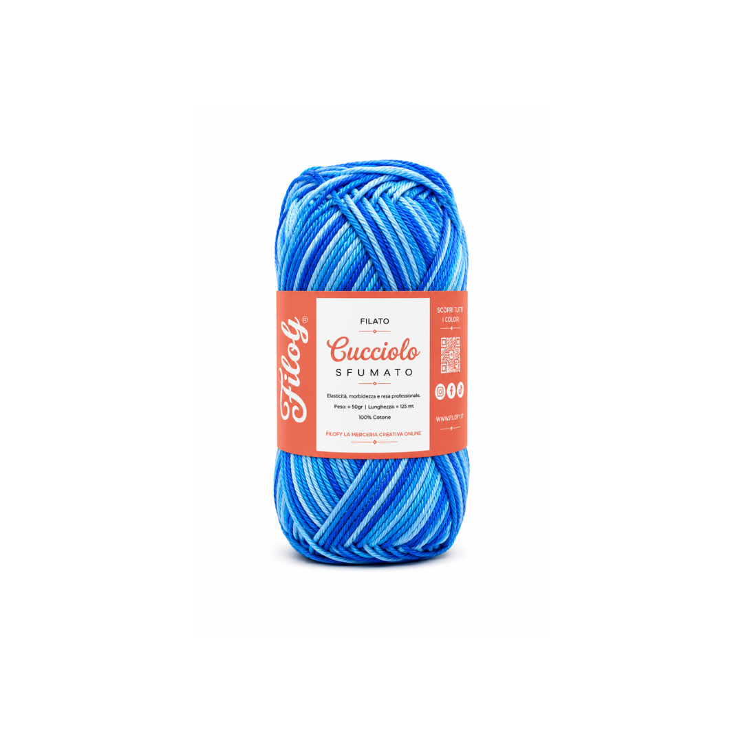 Gomitolo Cucciolo Sfumato 50g