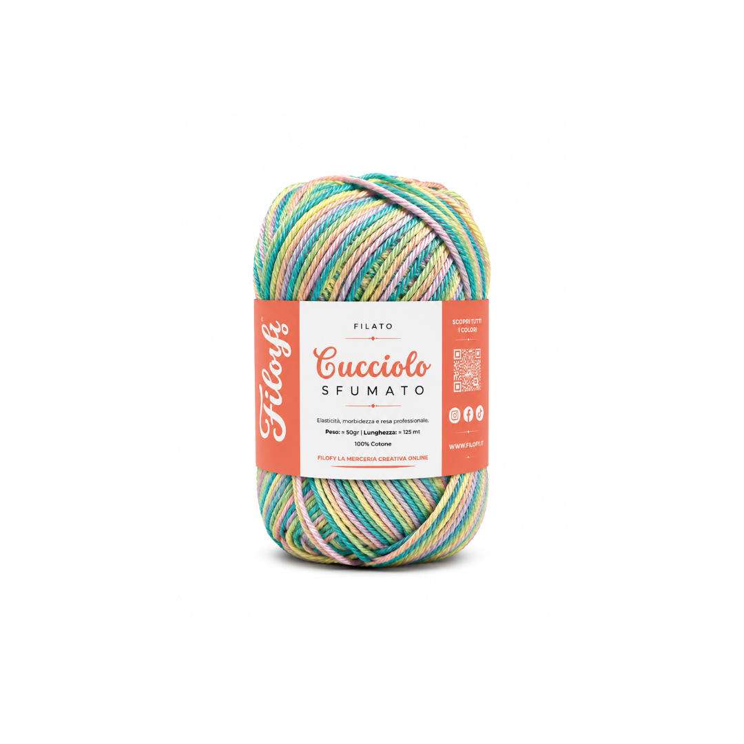 Gomitolo Cucciolo Sfumato 50g