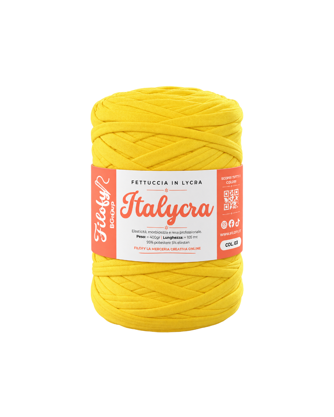 Fettuccia Italycra in Lycra