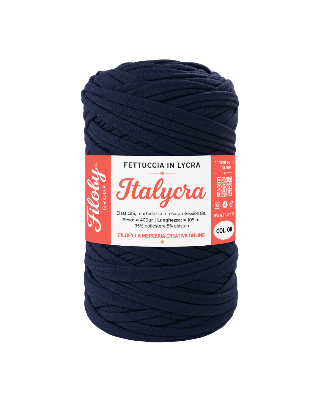 Fettuccia Italycra in Lycra