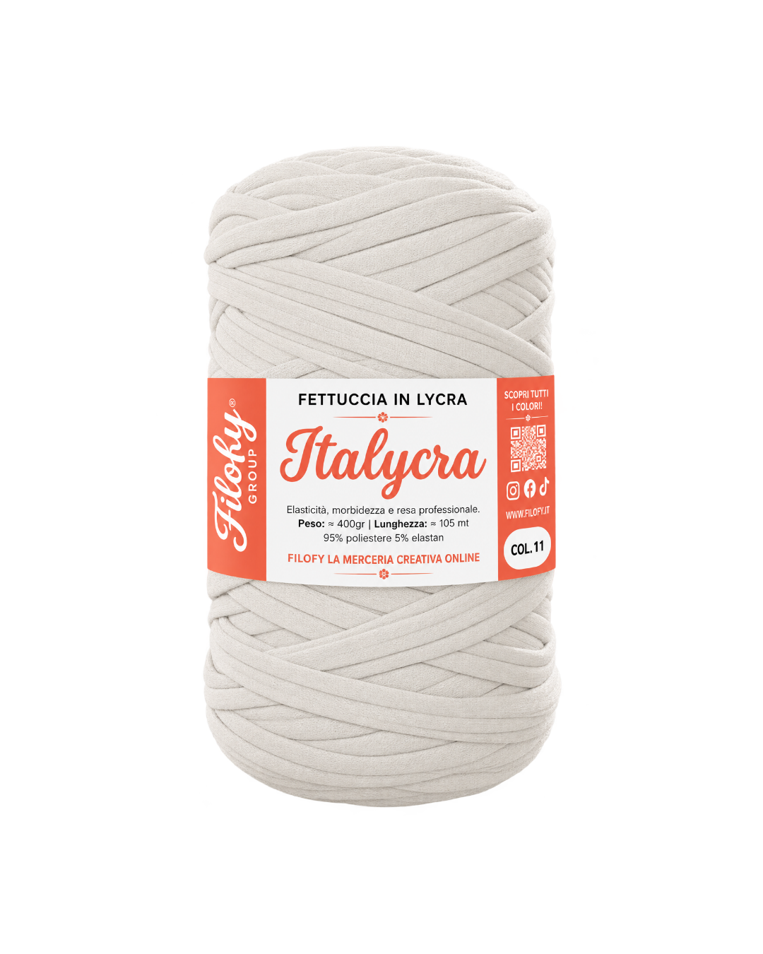Fettuccia Italycra in Lycra