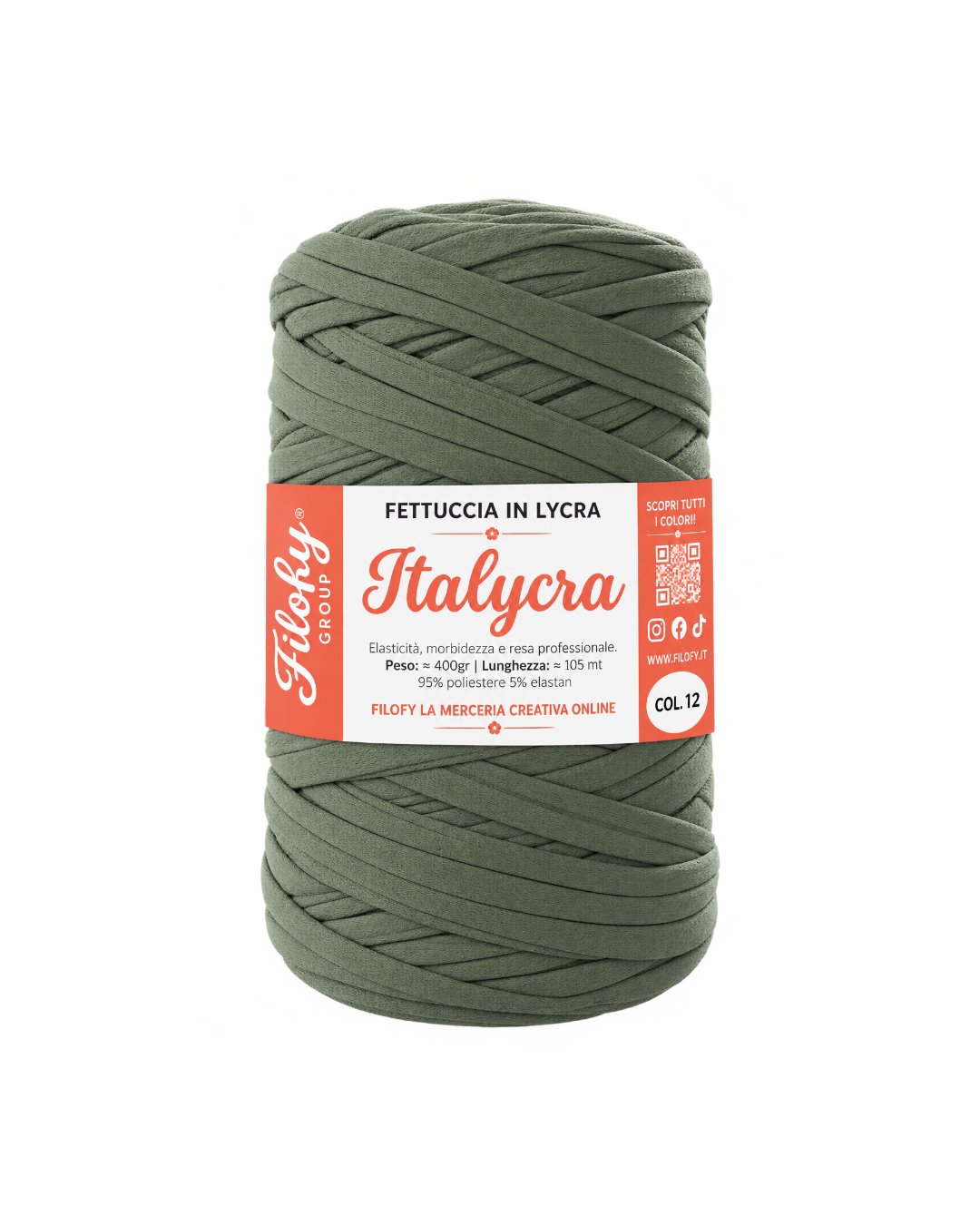 Fettuccia Italycra in Lycra